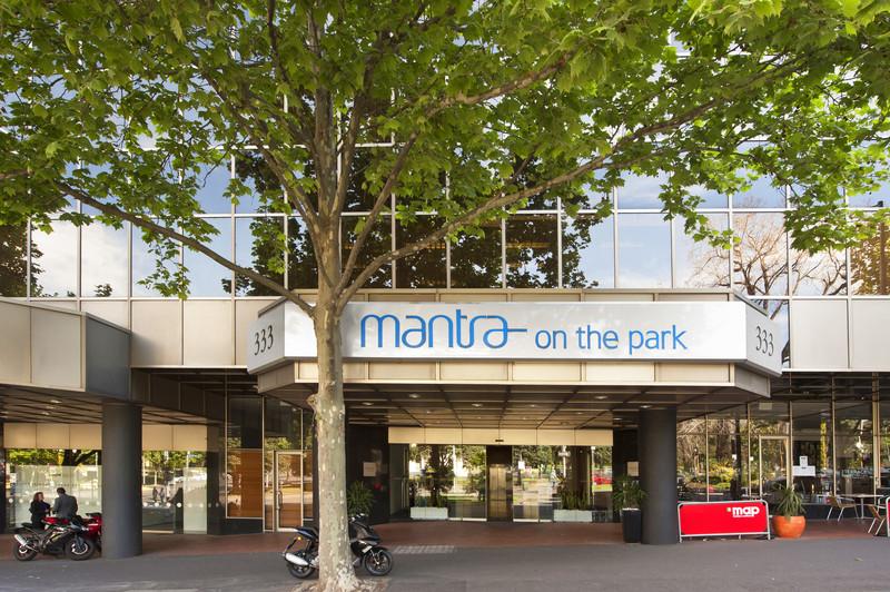 Aparthotel Mantra On The Park Melburne Exterior foto